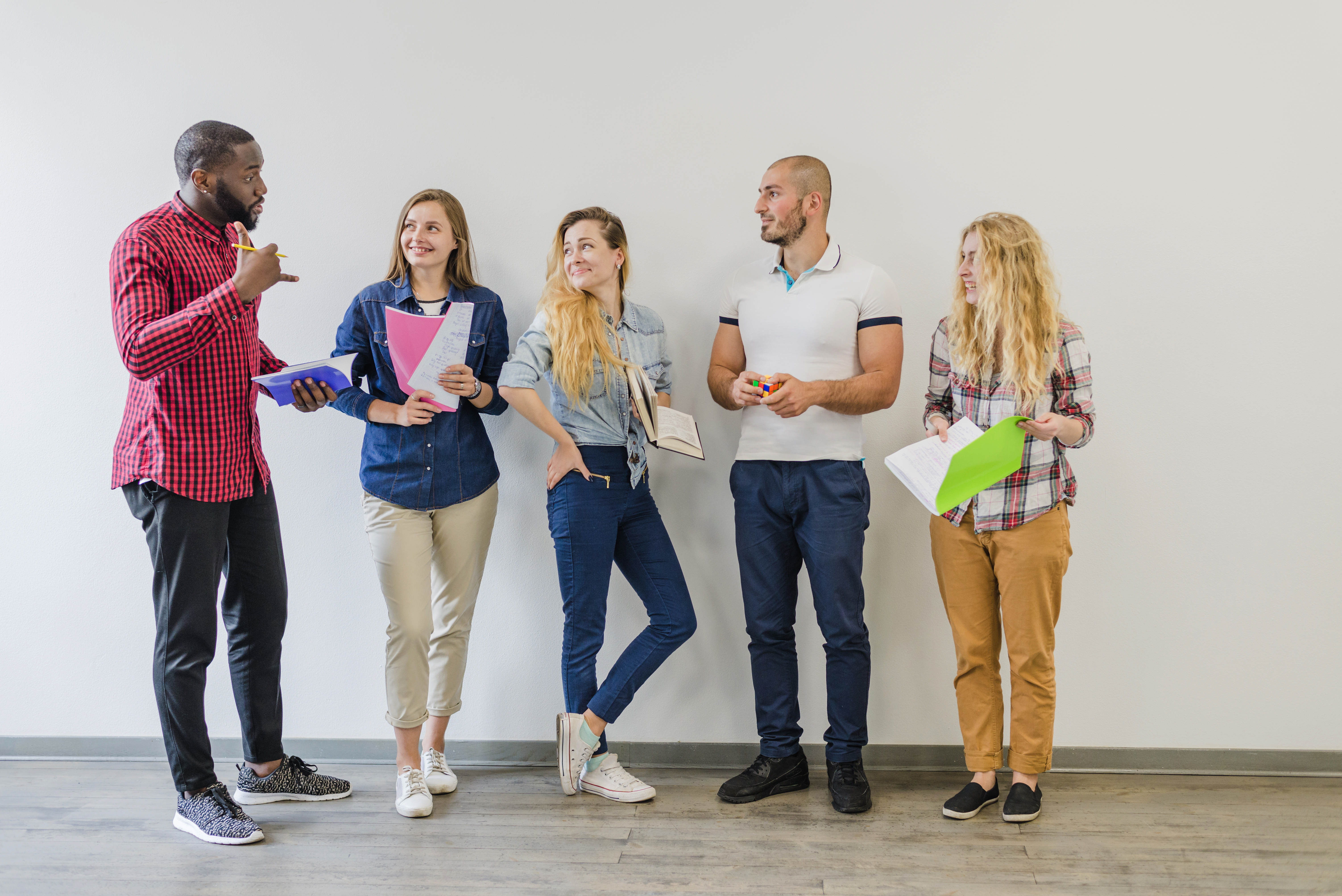 Groupe de stagiaires en formation