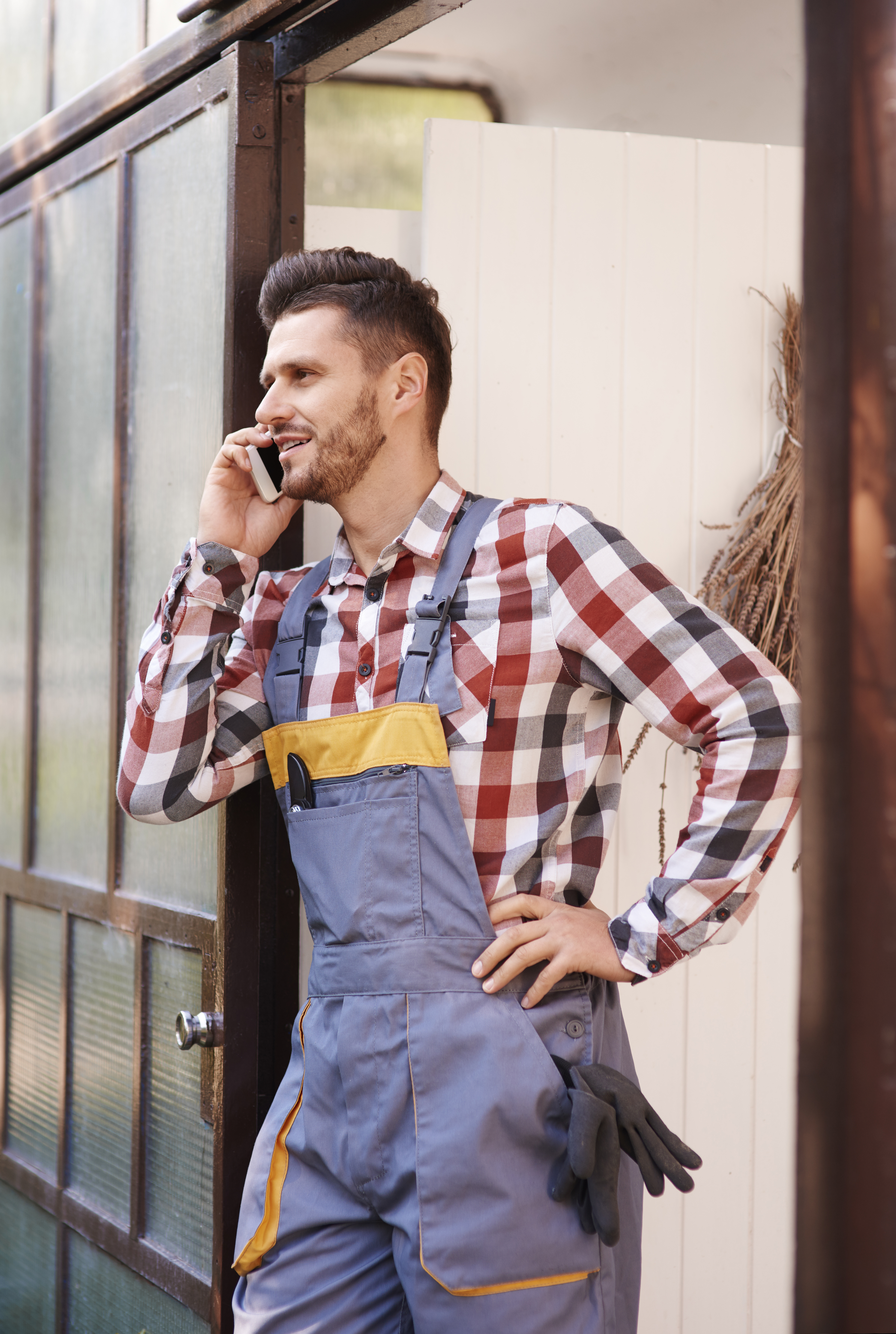 Détail de serrure pendant une ouverture